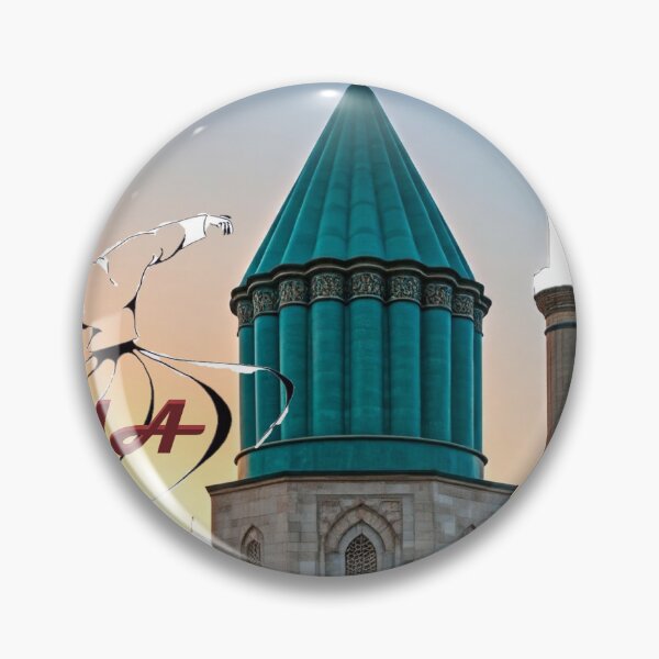 Item preview, Whirling Dervish in Konya – Spiritual Turkish Semazen Art designed and sold by Amateurtrader.