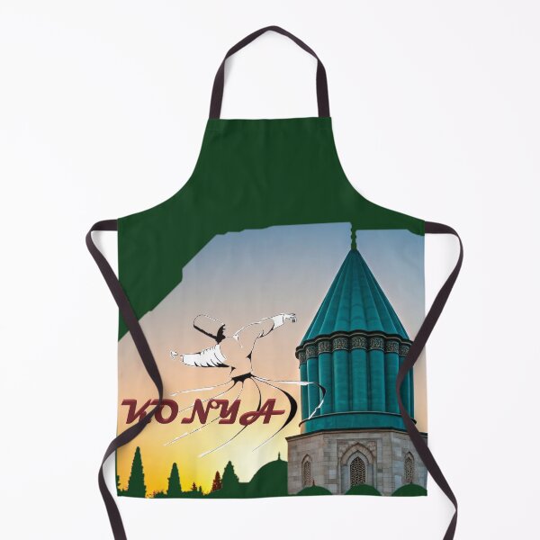 Item preview, Whirling Dervish in Konya – Spiritual Turkish Semazen Art designed and sold by Amateurtrader.