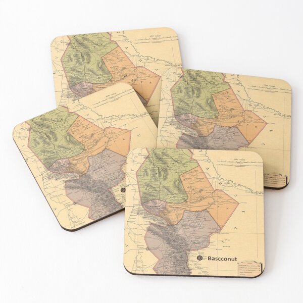 Item preview, Nuevo León old map designed and sold by bascconut.