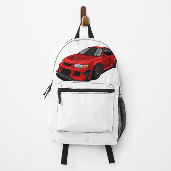 Item preview, Red Evo V – Aggressive JDM Street Racer Vector Design designed and sold by wisnubayuaji.