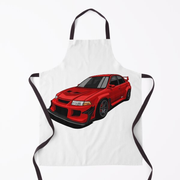 Item preview, Red Evo V – Aggressive JDM Street Racer Vector Design designed and sold by wisnubayuaji.