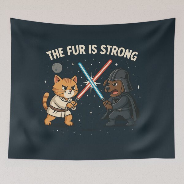 Item preview, The Fur is Strong designed and sold by EfraimFunArt.