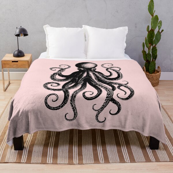 Item preview, Vintage Octopus Art Print, Nautical Sea Life, Antique Ocean Illustration, Marine, Coastal Beach House designed and sold by kilosdesignstudio.