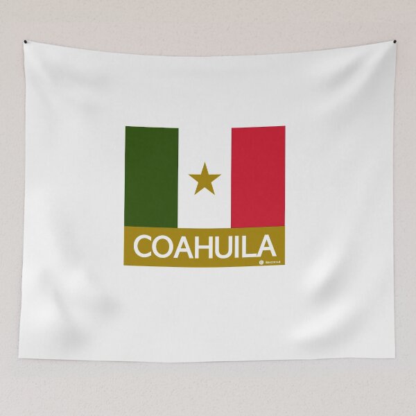 Item preview, Coahuila flag (unofficial) Coahuila designed and sold by bascconut.
