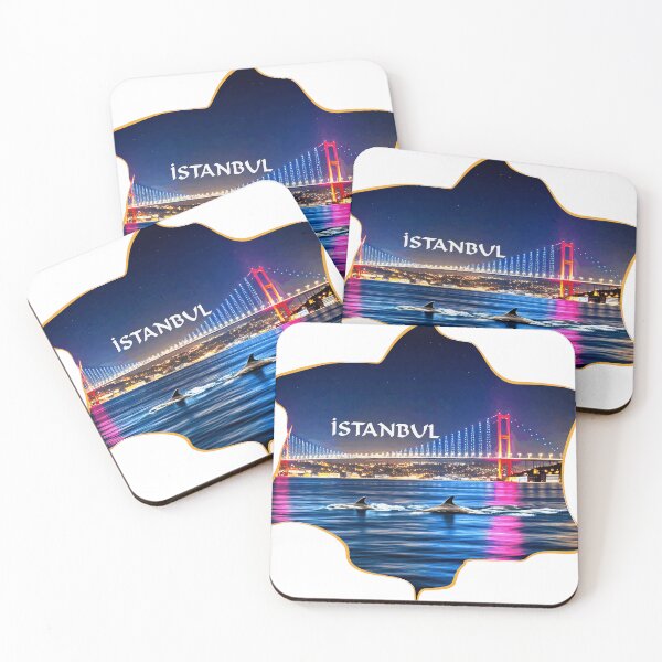 Item preview, Istanbul Turkey – Sea, Bridge & City Travel Art designed and sold by Amateurtrader.