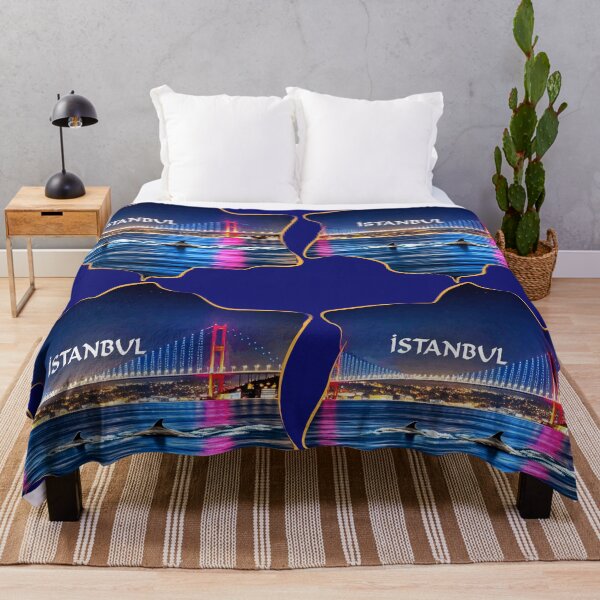 Item preview, Istanbul Turkey – Sea, Bridge & City Travel Art designed and sold by Amateurtrader.