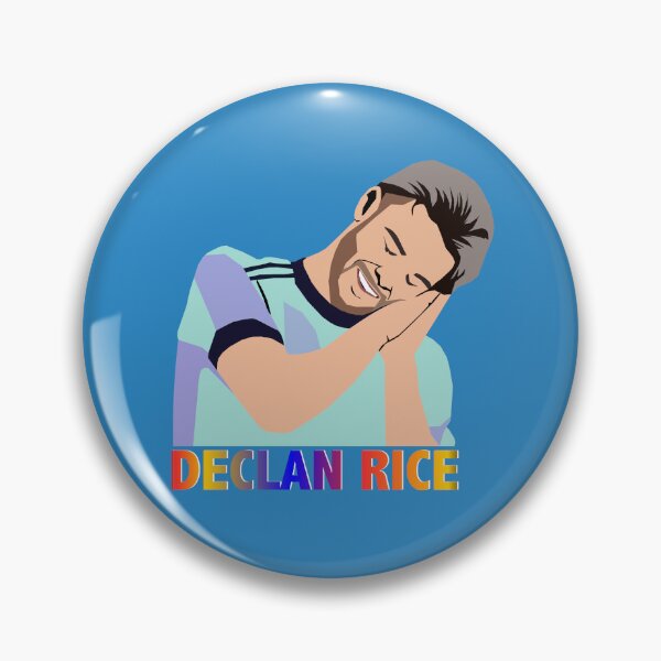 Item preview, Declan Rice illustration designed and sold by ZooStateofMind.