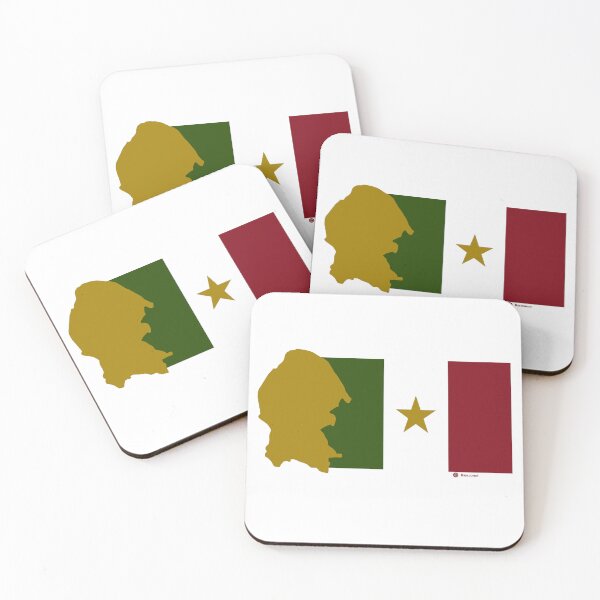 Item preview, Coahuila map flag (unofficial) boards designed and sold by bascconut.
