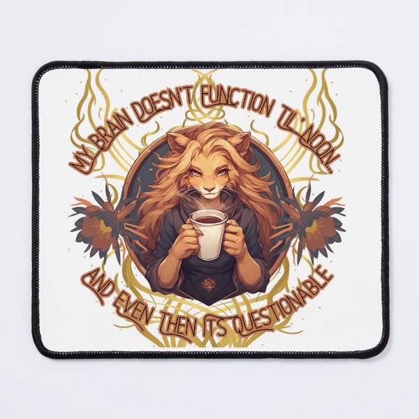 Item preview, Brain Does't Function (Female Lion) designed and sold by Shortyshadow4.
