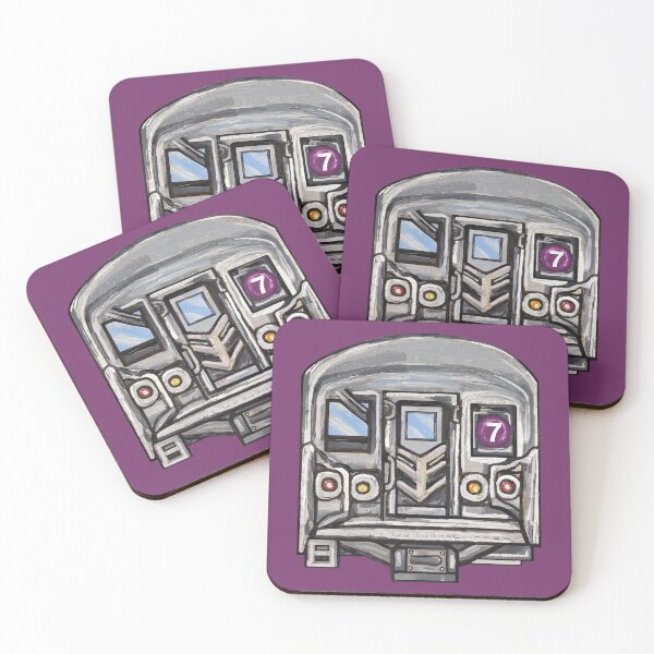 Item preview, Flushing Queens Bound 7 Train  designed and sold by Deborah Camp.