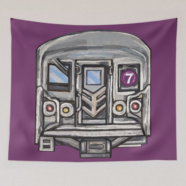 Item preview, Flushing Queens Bound 7 Train  designed and sold by Deborah Camp.