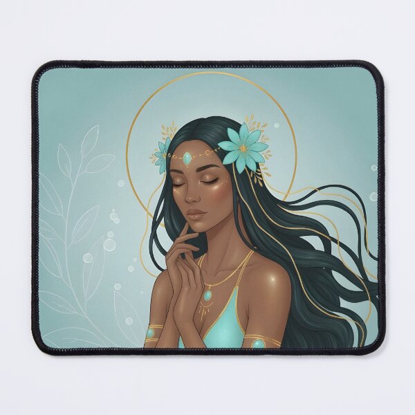 Item preview, Goddess Iemanja. Healer. Psychic. Sonia Sarkali designed and sold by SoniaSarkali.