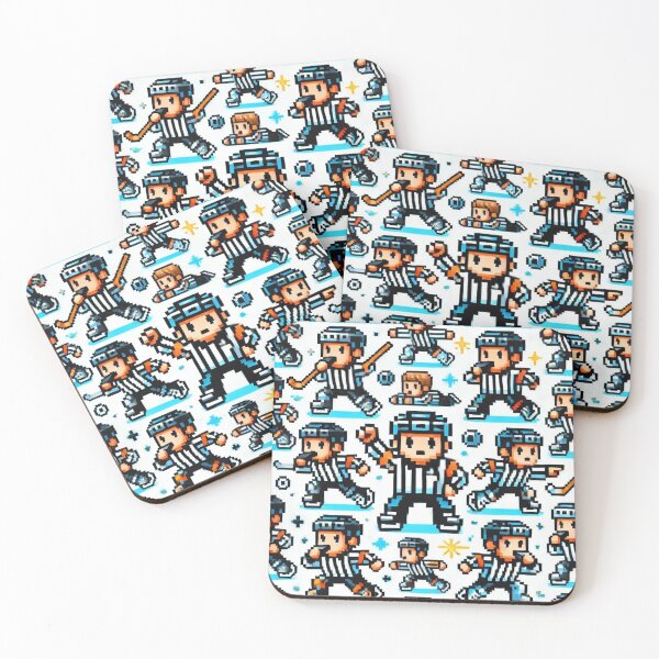 Item preview, hockey themed backpack design designed and sold by TEEJAMBOREE.
