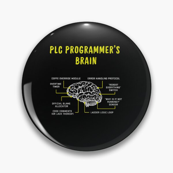 Item preview, Engineer Brain Diagram – Funny Take on PLC Programmers and Automation Techs designed and sold by Engineers-merch.