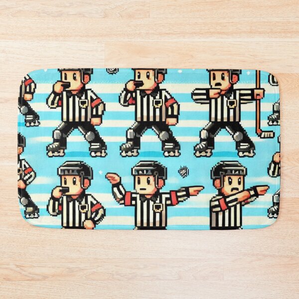 Item preview, hockey themed backpack design designed and sold by TEEJAMBOREE.