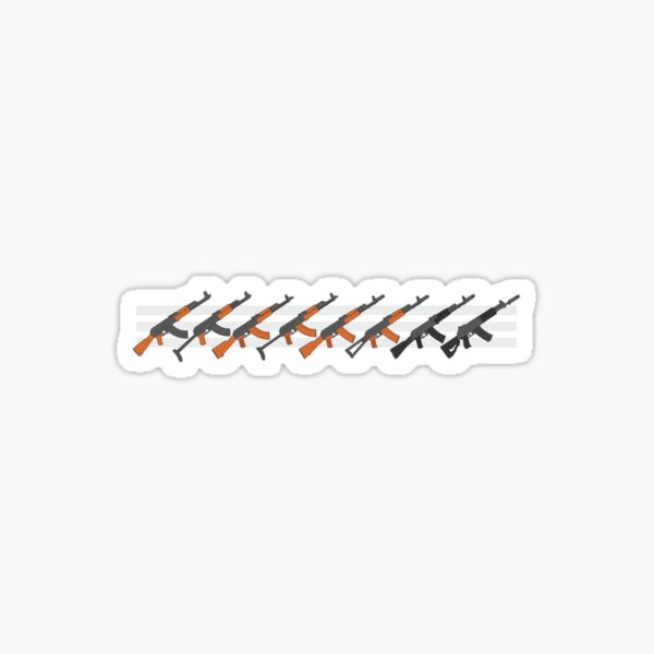 Item preview, Kalashnikov Assault Rifle Evolution Timeline designed and sold by FAawRay.