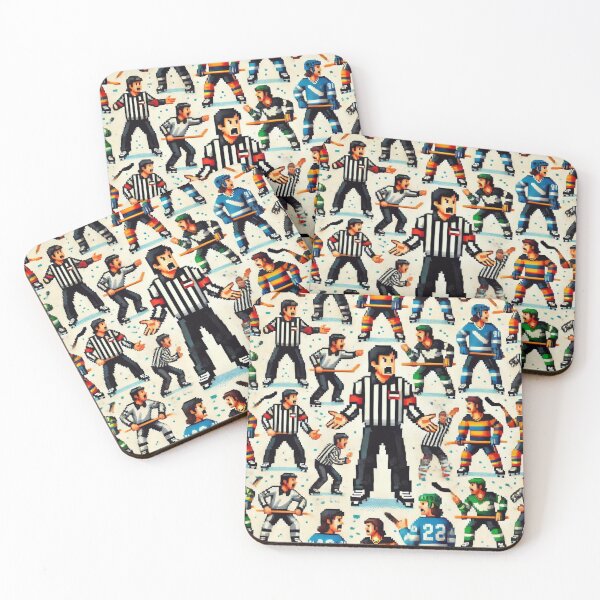 Item preview, hockey themed backpack design designed and sold by TEEJAMBOREE.