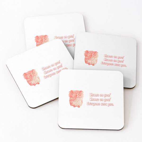 Item preview, Shame on you! Shame on you! Everyone sees you. designed and sold by Kate Anderson Art.