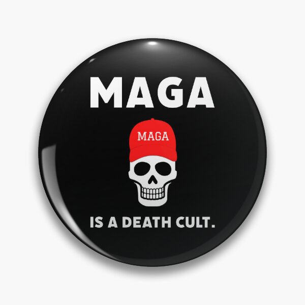 Item preview, MAGA is a death cult.  designed and sold by Rachel the Artist .