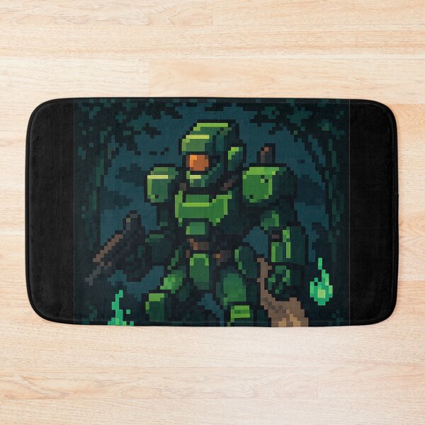 Item preview, Green Mech Warrior designed and sold by Random 00.