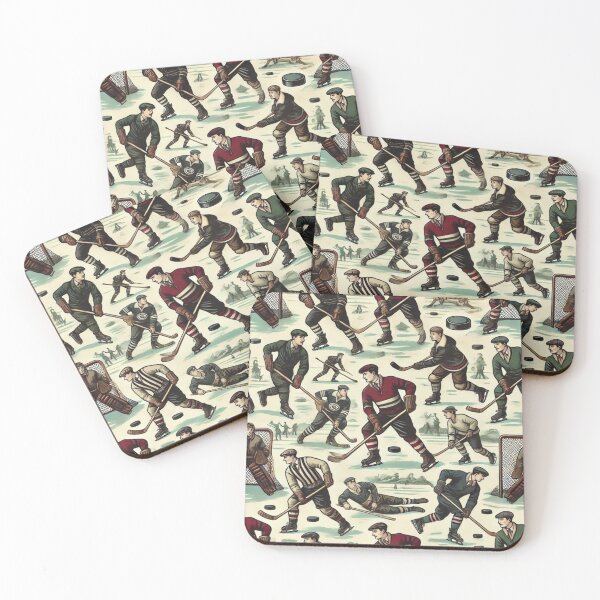 Item preview, hockey themed backpack design designed and sold by TEEJAMBOREE.