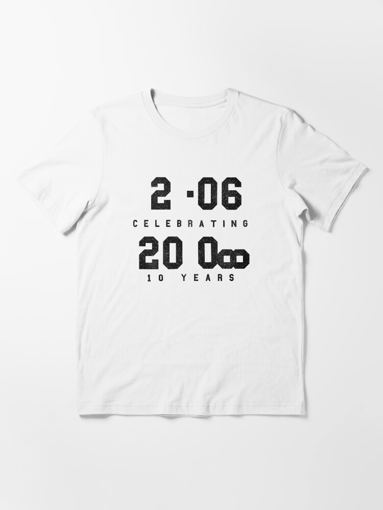 Alternate view of 10 Year Anniversary CAD fan shirt - Black text Essential T-Shirt