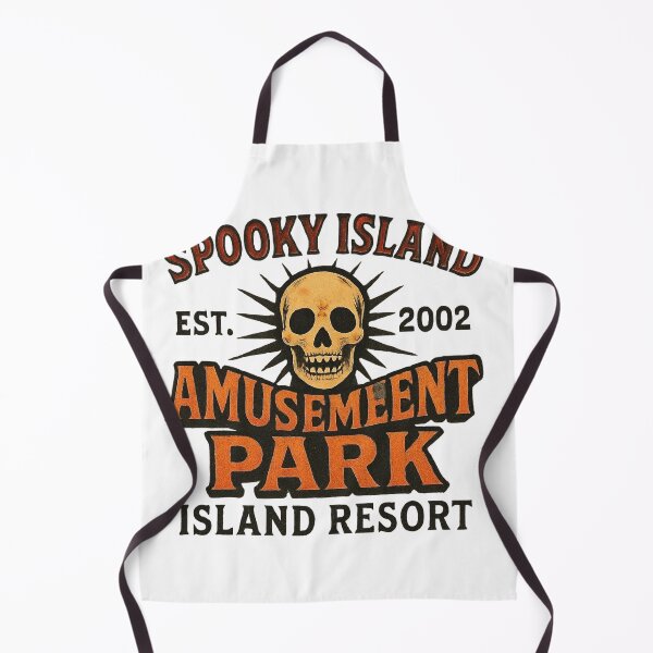 Item preview, Spooky Island Est 2002 Amusement Park Halloween designed and sold by studiopekepeke.