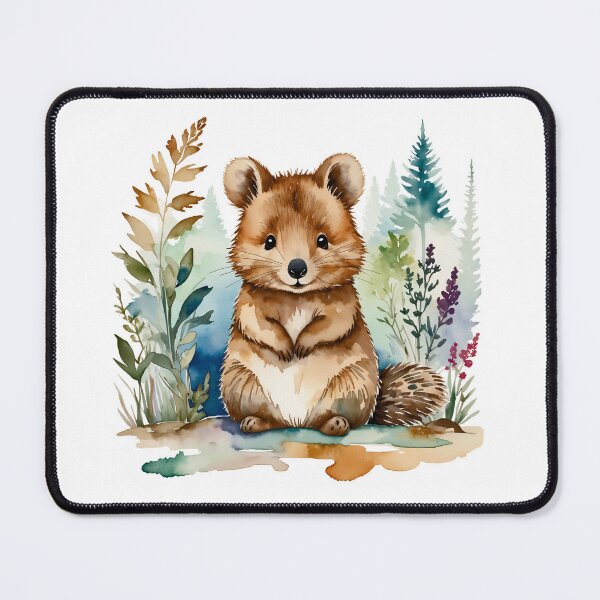 Item preview, Quokka Water Paint Style  designed and sold by Moonde04.