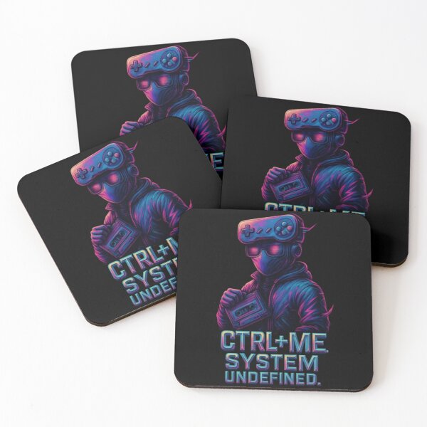 Item preview, CTRL + ME | System Undefined – Cyberpunk Glitchcore Gamer Design designed and sold by DevineCouture.