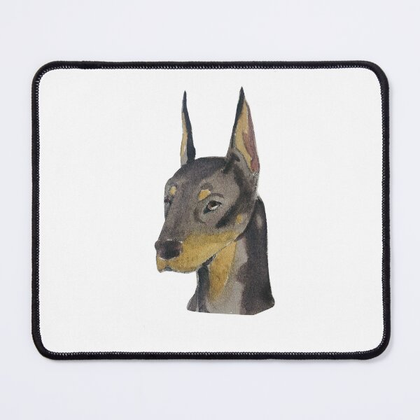 Item preview, Hand painted doberman designed and sold by Aesthete-studio.