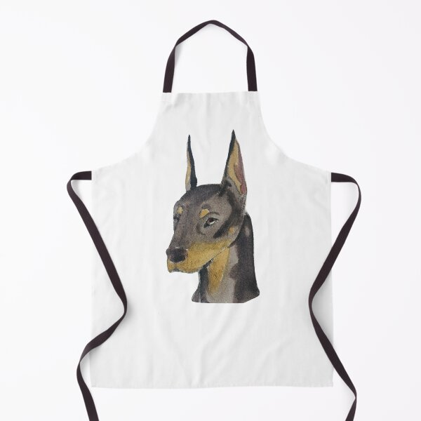 Item preview, Hand painted doberman designed and sold by Aesthete-studio.