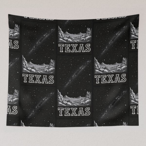 Item preview, Texas Starry Night Over Desert Landscape designed and sold by Fikuall.
