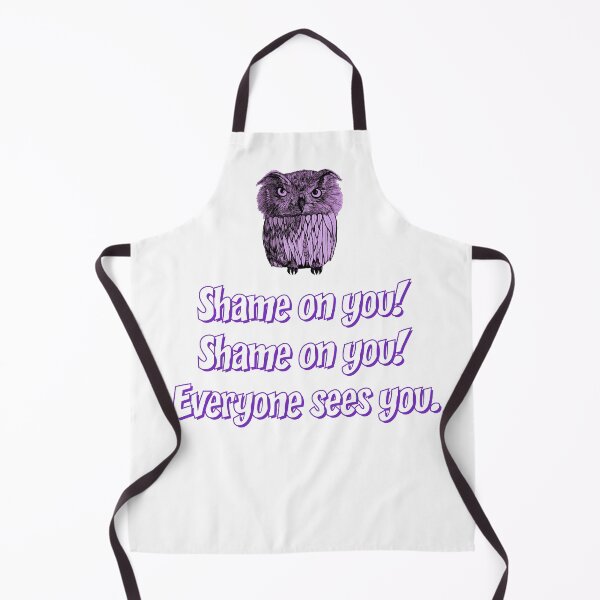Item preview, Shame on you! Shame on you! Everyone sees you. designed and sold by Kate Anderson Art.