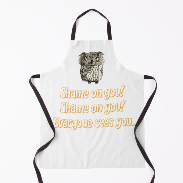 Item preview, Shame on you! Shame on you! Everyone sees you. designed and sold by Kate Anderson Art.
