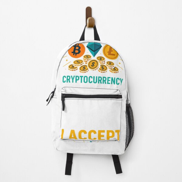Item preview, Crypto Accepted – Tri-Symbol Payment Design designed and sold by BitCrop.