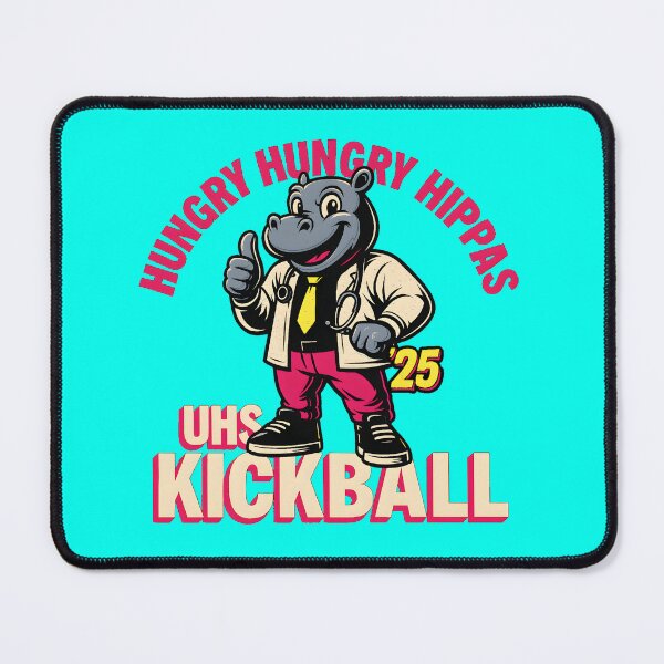 Item preview, Hungry Hungry Hippas UHS kickball designed and sold by drubdrub.