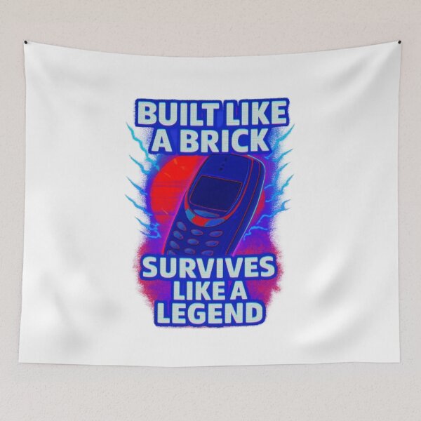 Item preview, Legendary Brick Phone - Retro Power designed and sold by Wawan35200.