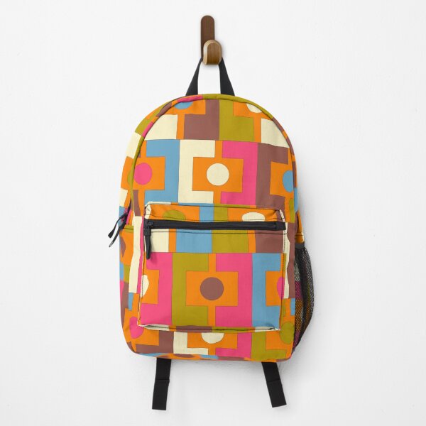 Item preview, Mid Century Modern Geometric Colorful Eclectic Rektangel Pattern designed and sold by kierkegaard.