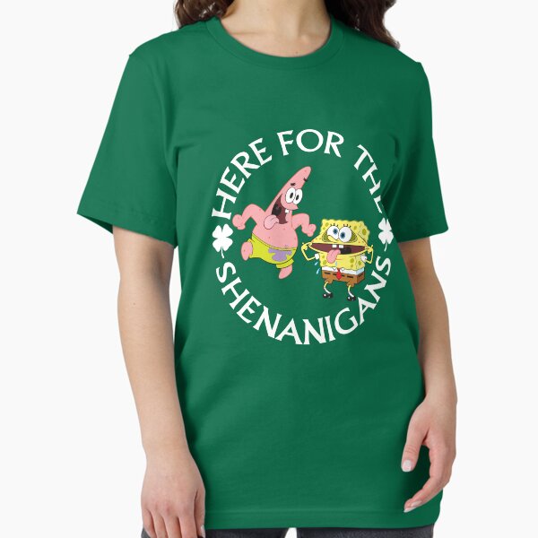 Item preview, SpongeBob SquarePants St. Patrick's Day Shenanigans designed and sold by FifthSun.