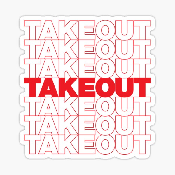 Item preview, TAKEOUT designed and sold by oddwonders.