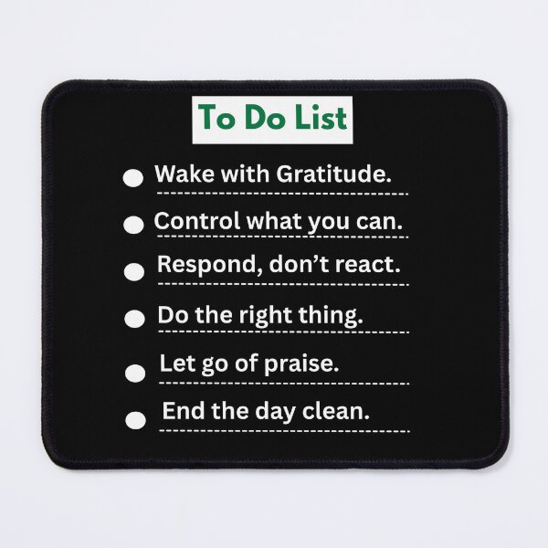Item preview, Stoic To Do List | Stoic Philosophy, Stoic Mindset designed and sold by LexaArtworks.