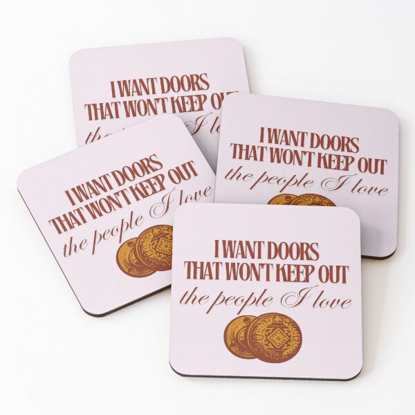 Item preview, "The People I Love" Doorknob Quote designed and sold by brittneymgh.
