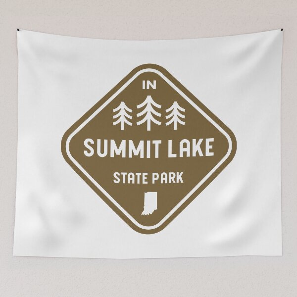 Item preview, Summit Lake State Park Indiana Rhombus designed and sold by bivenart.