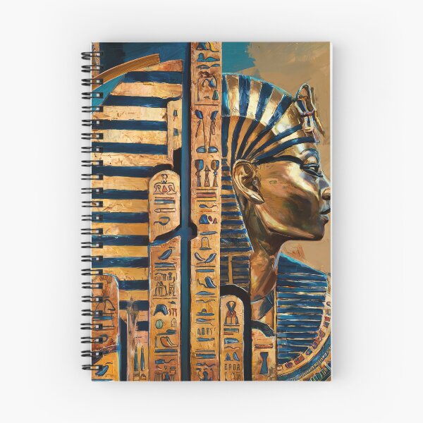Item preview, Stunning Egyptian home painting with hieroglyphics designed and sold by jbfart.