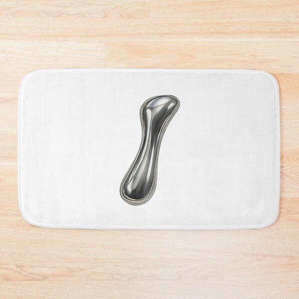 Item preview, Initial I - 3D Liquid Metal Font designed and sold by uncoXab.