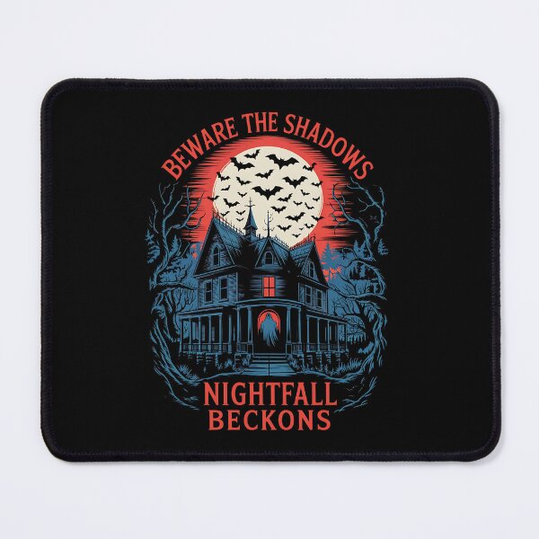 Item preview, Beware the Halloween Shadows Haunted Warning designed and sold by Taans-Creation.