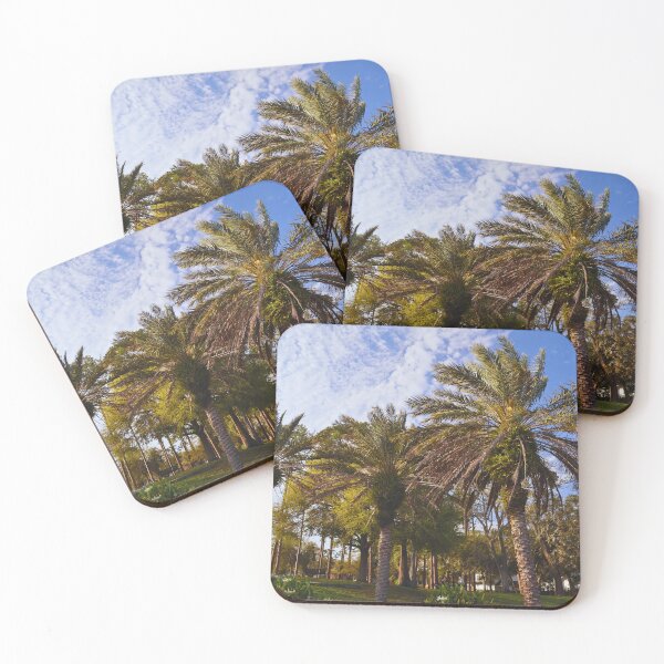 Item preview, Florida Palm Trees & Cloudy-Blue Sky designed and sold by Phakade's Photos.