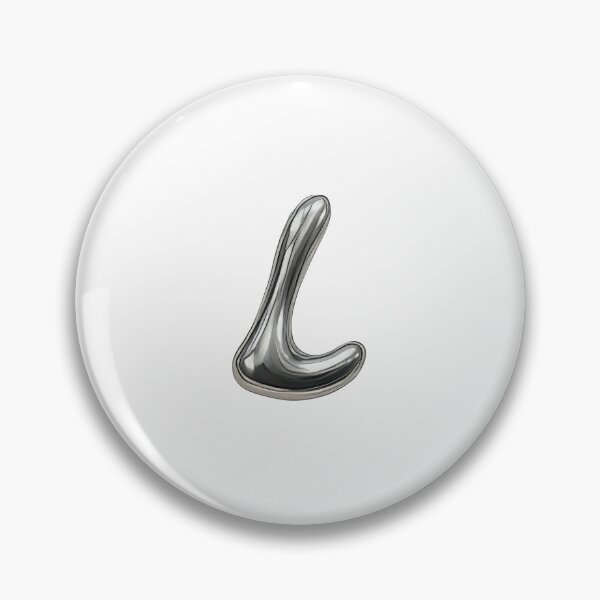 Item preview, Initial L - 3D Liquid Metal Font designed and sold by uncoXab.