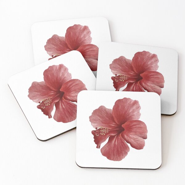 Item preview, Deep Red Bloom – Intense and Elegant Floral Minimalism designed and sold by HHG..