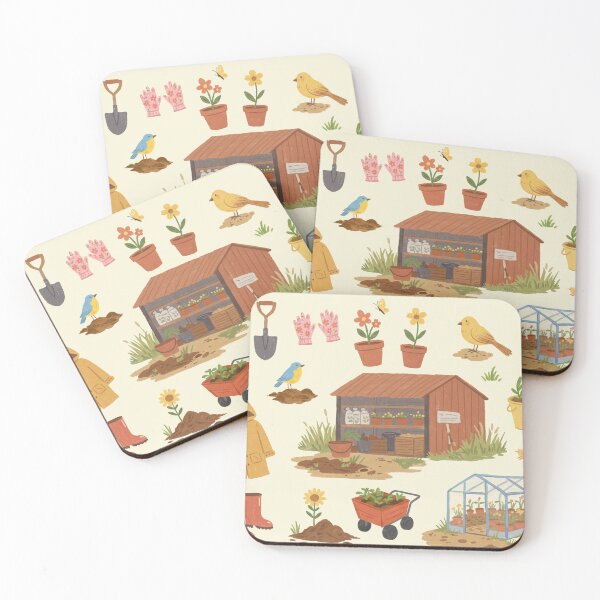 Item preview, Cute Garden Essentials - Whimsical Gardening Clipart designed and sold by Pasteltone.